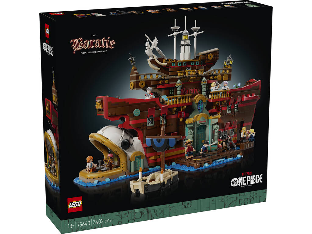 Lego One Piece Restaurant flottant Baratie