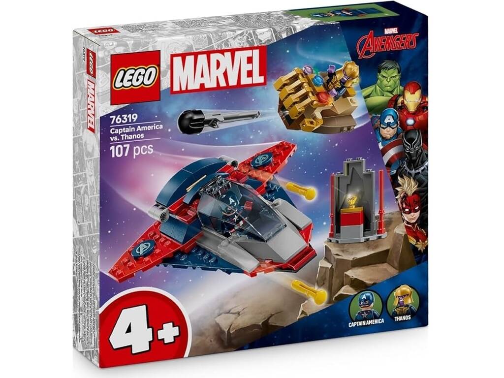 Lego Marvel Captain America vs Thanos
