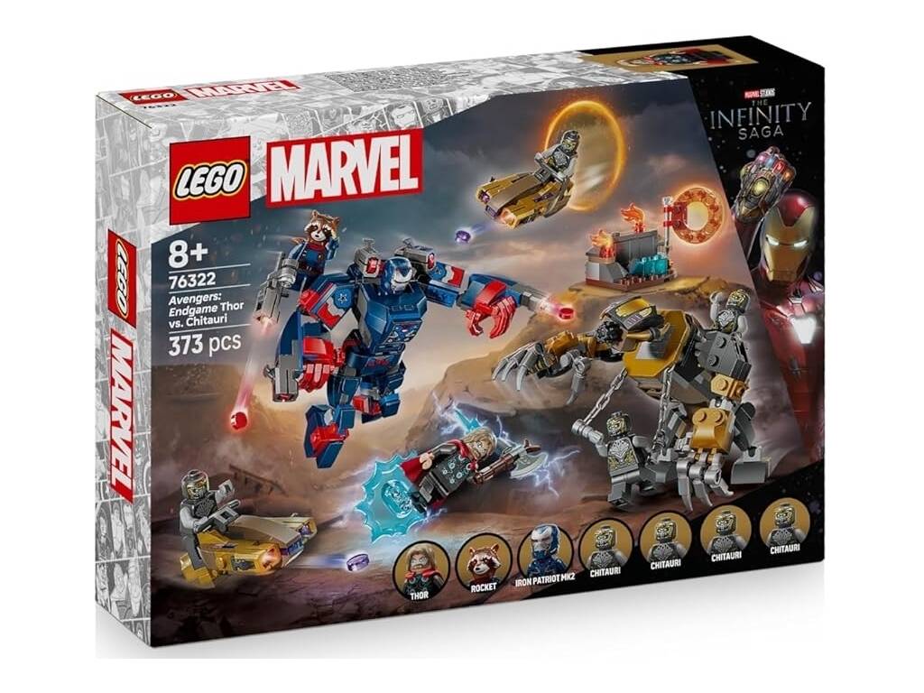 Lego Marvel Thor des Avengers : Endgame contre Chitauri