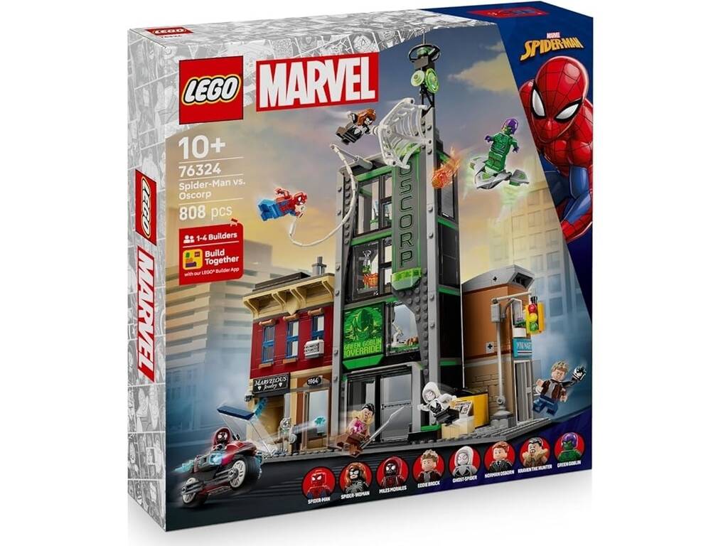 Lego Marvel Spiderman contre Oscorp