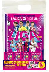 imagen La Liga Este 2025-26 Pack Promotion Album avec 5 Enveloppes