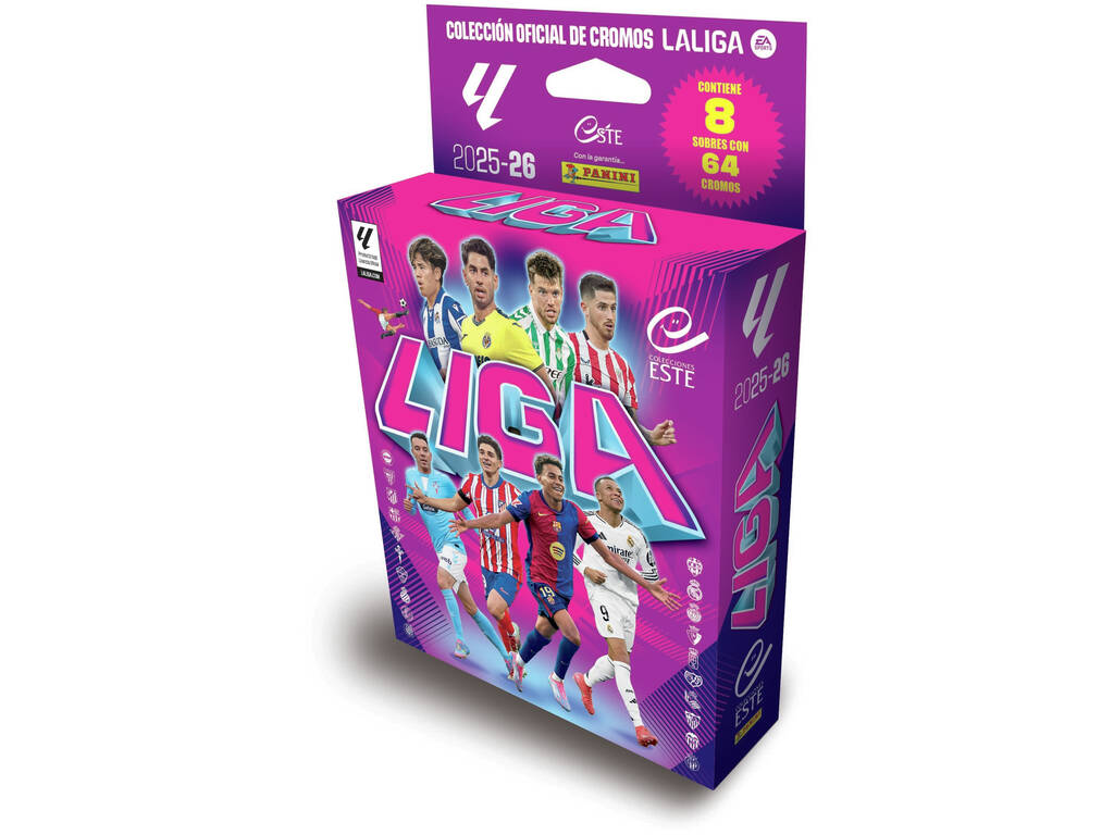 La Liga Este 2025-26 Pack Ecoblister avec 8 sachets