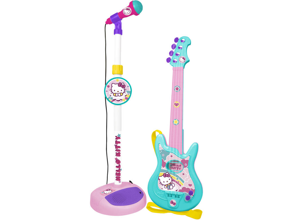 Sanrio Hello Kitty Set Guitare et Microphone