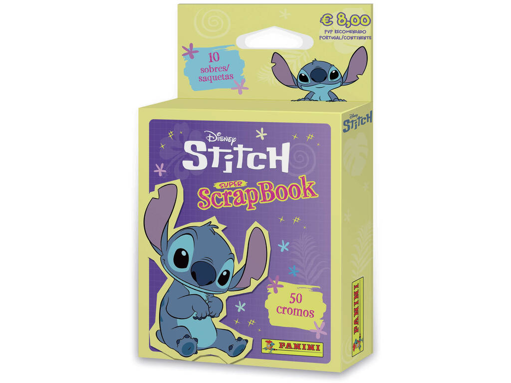 Disney Stitch Super Scrap Book Ecoblister avec 10 Sachets