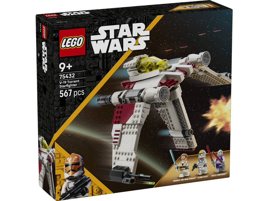 Lego Star Wars Chasseur stellaire V-19 Torrent
