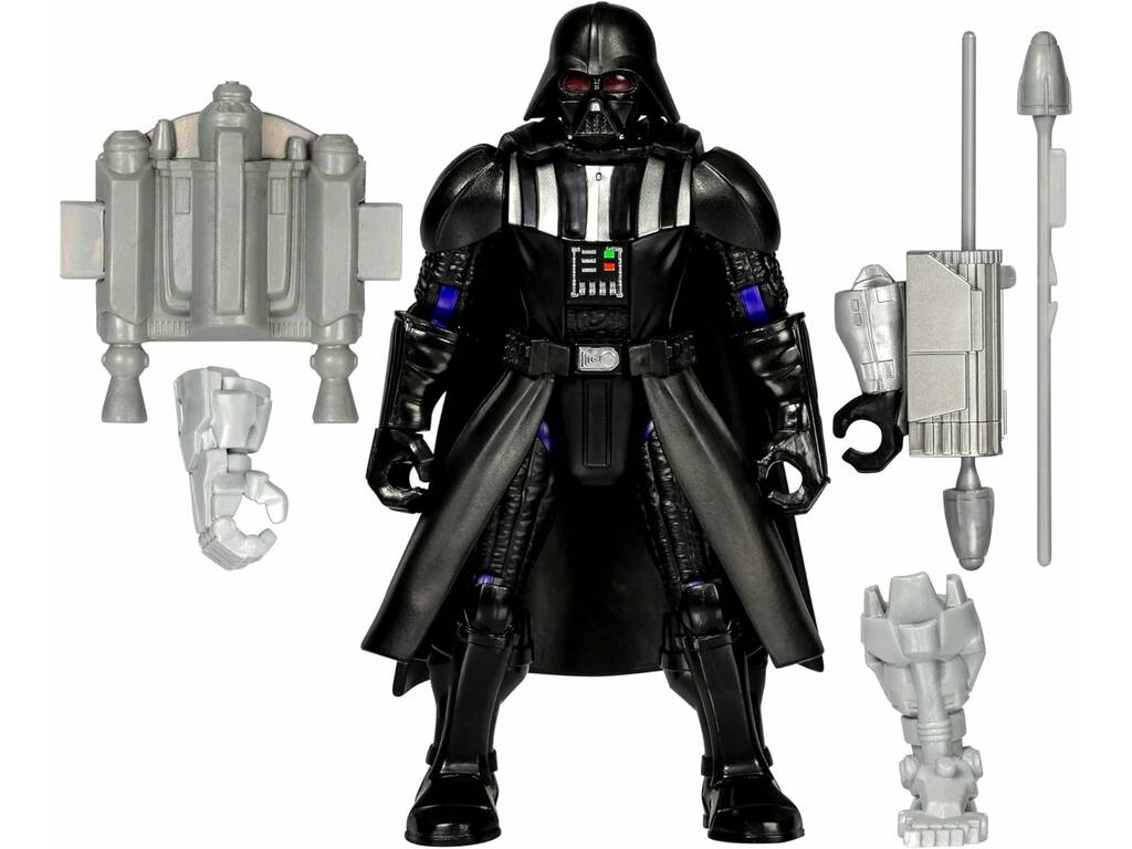 Figure Dark Vador Deluxe MixMashers de Star Wars avec accessoires