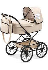 Poussette pour poupées Classic Beige avec sac