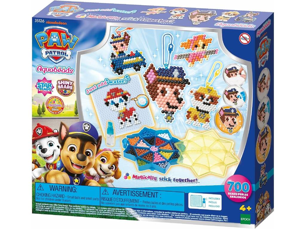 Aquabeads Patrouille Canine Mega Pack avec 700 perles