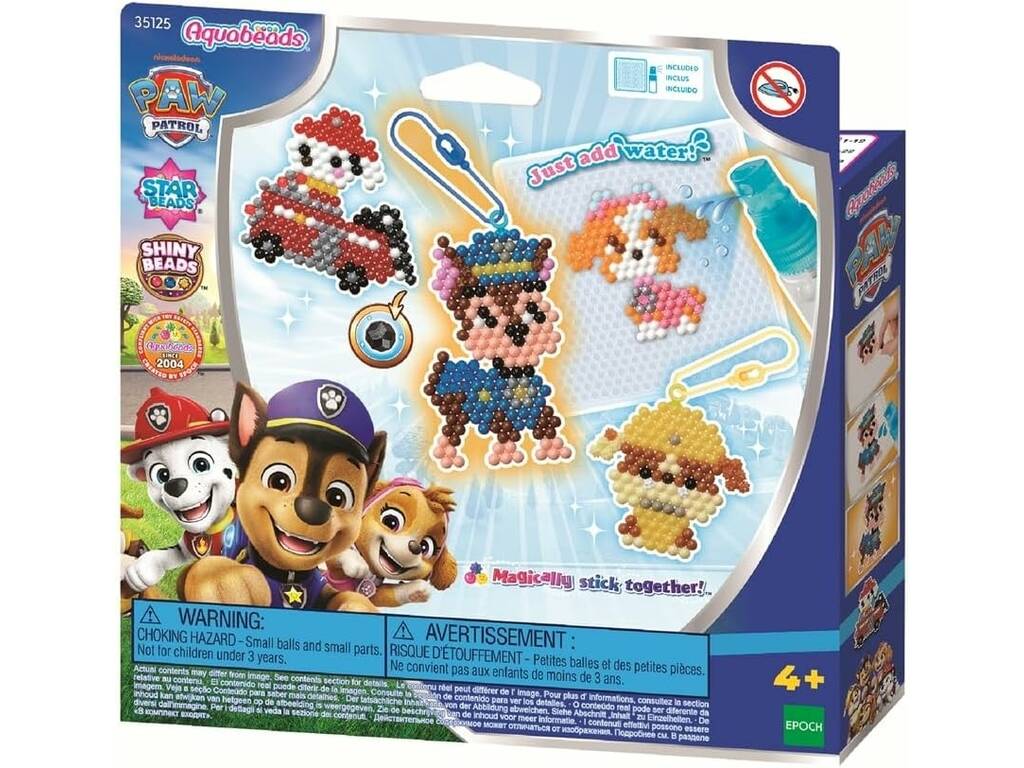 Aquabeads Paw Patrol Pack avec plus de 600 perles