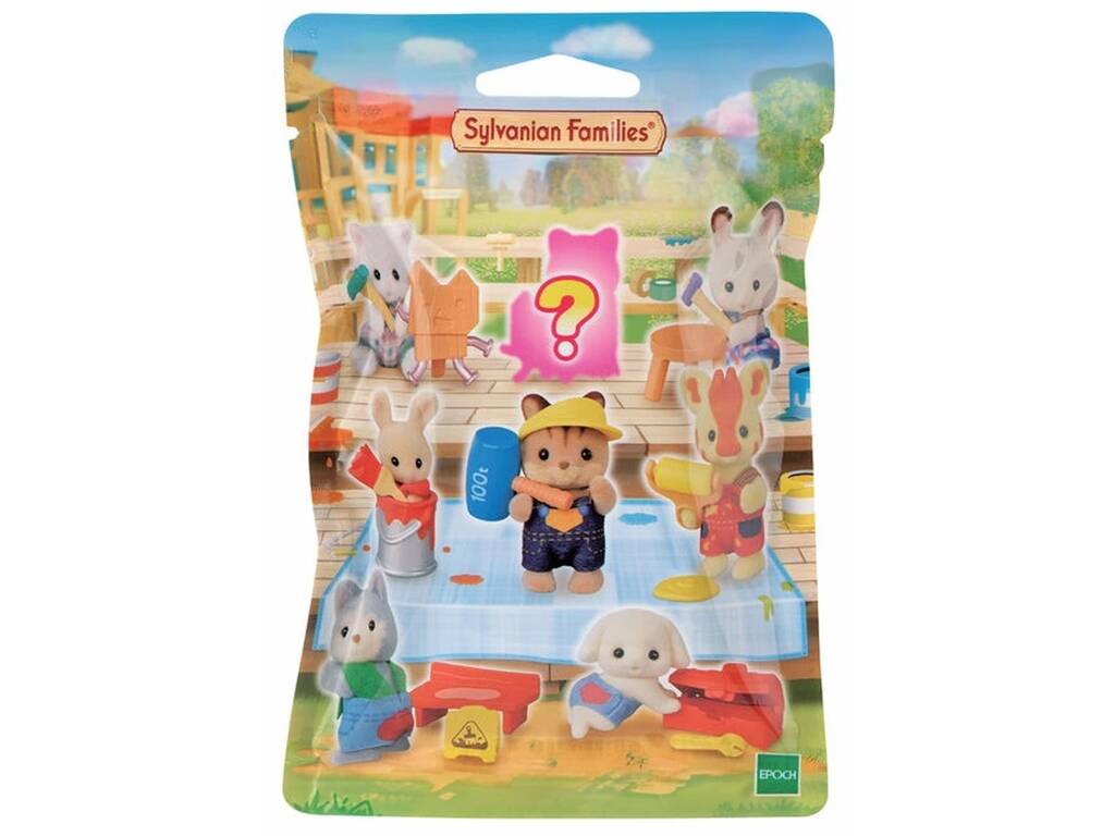 Sylvanian Families Figurine surprise Bébés constructeurs