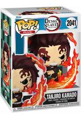 imagen Funko Pop Plus Demon Slayer Figura Tanjiro Kamado Respiración Solar