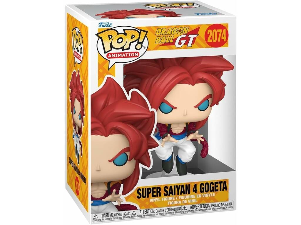 Funko Pop Animation Dragon Ball GT Figurine Super Saiyan 4 Gogeta