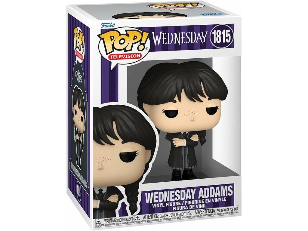 Funko Pop Television Wednesday Figura Wednesday Addams