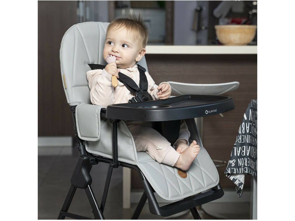 Chaise haute pliante Minna Gris
