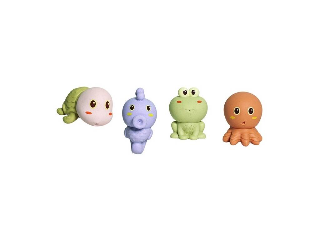 Sac à jouets de bain 4 pièces Sea
