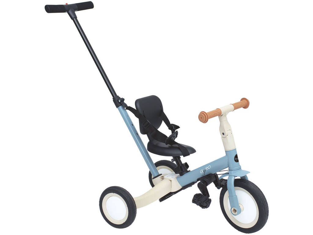 Tricycle multifonction Gyro 5 en 1 Couleur bleue