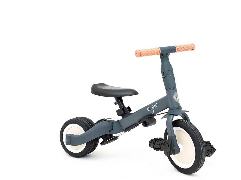 Tricycle multifonction Gyro 5 en 1 Couleur Gris