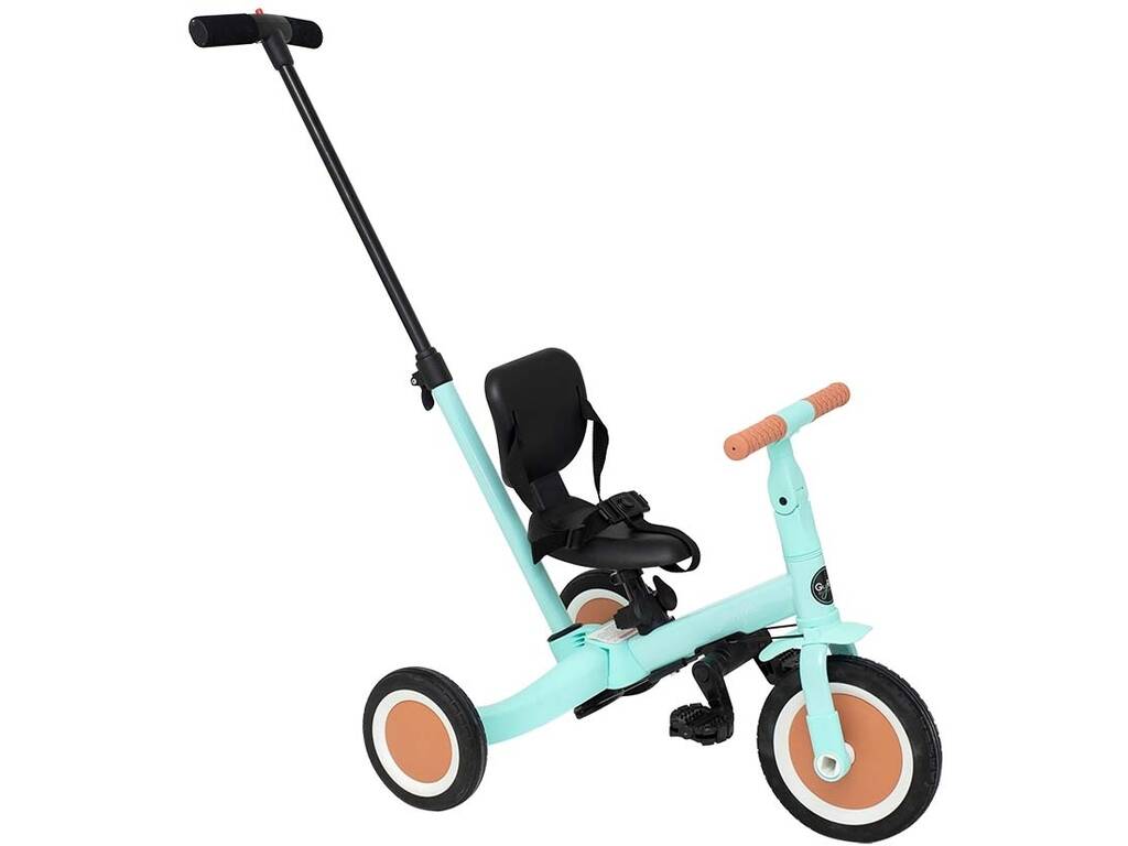 Tricycle multifonction Gyro 5 en 1 Couleur Menthe