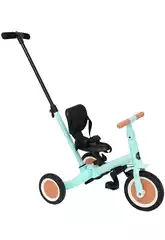 Tricycle multifonction Gyro 5 en 1 Couleur Menthe