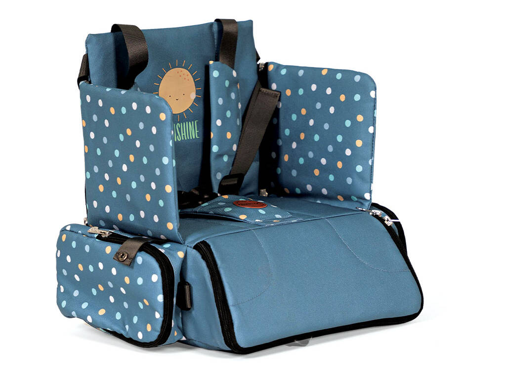 Siège rehausseur pliable et sac à dos Sunshine