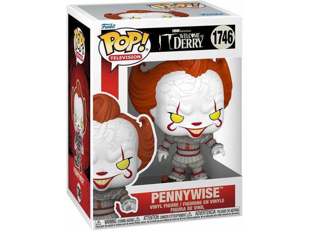 Funko Pop Television IT Welcome To Derry Figurine Pennywise