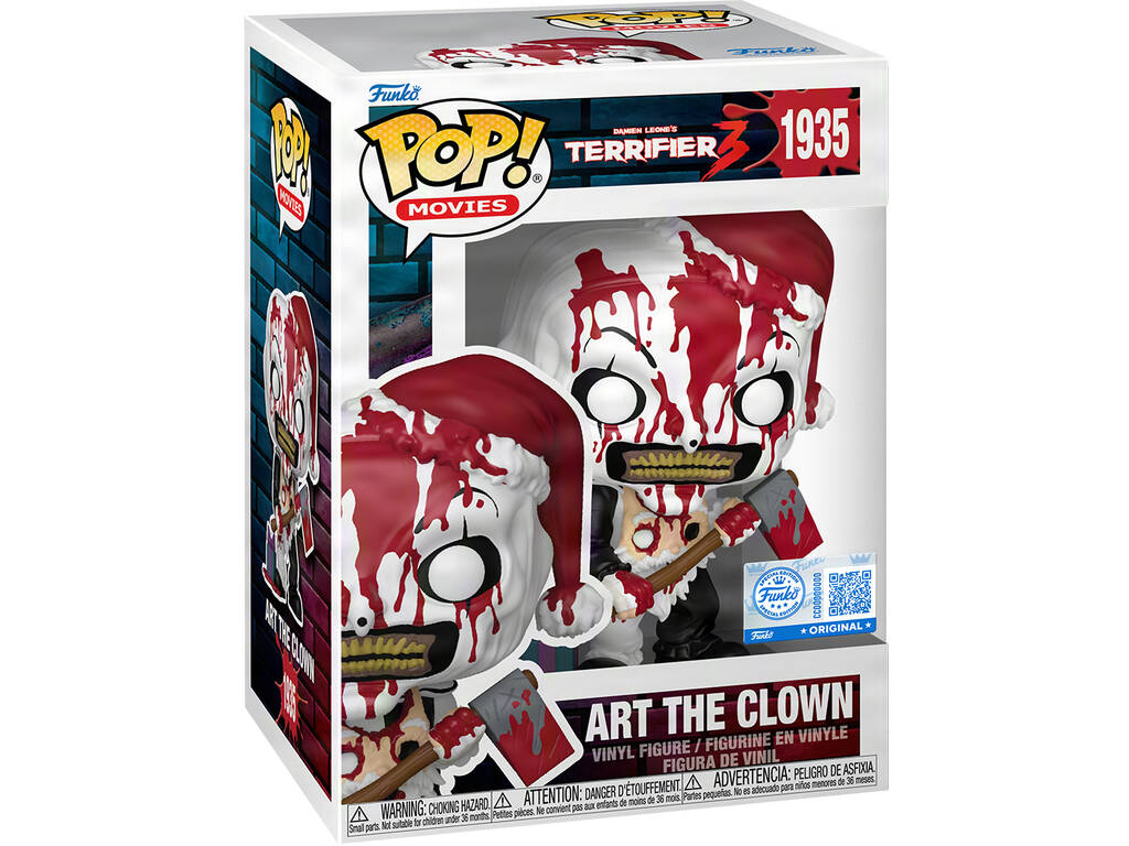 Funko Pop! Movies Terrifier 3 - Une Figurine Exclusive Art The Clown 