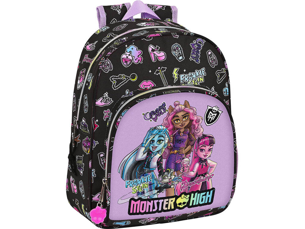 Sac à dos pour enfant adaptable à la poussette Monster High Creep