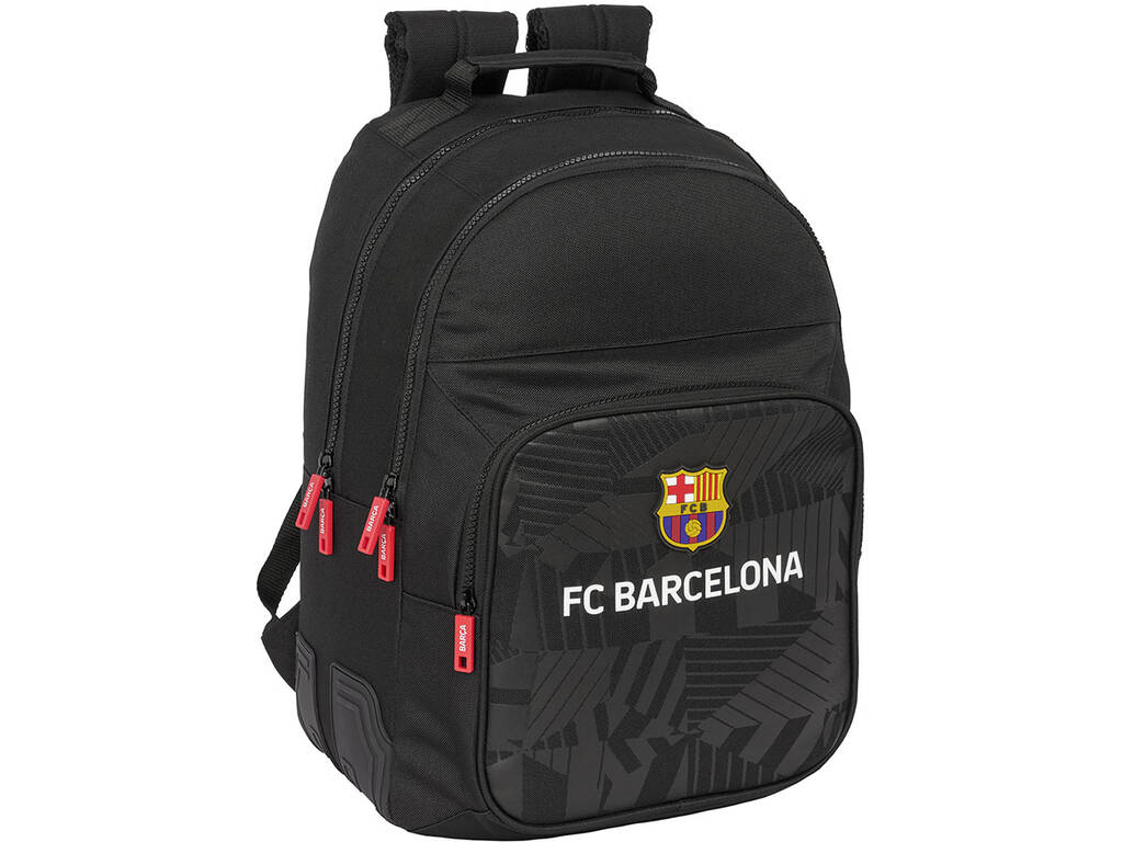 Sac à dos double adaptable pour poussette F.C. Barcelona Noir