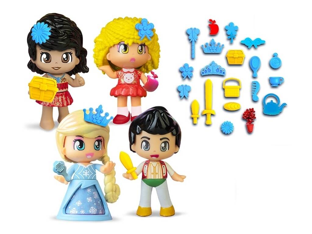 Pinypon Conjunto 4 Figuras de Conto