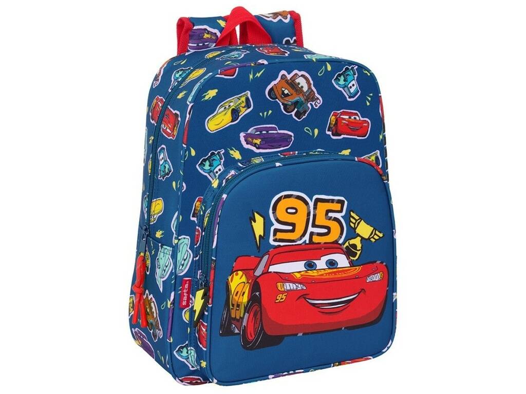 Sac à dos pour enfant adaptable à la poussette Cars Racing