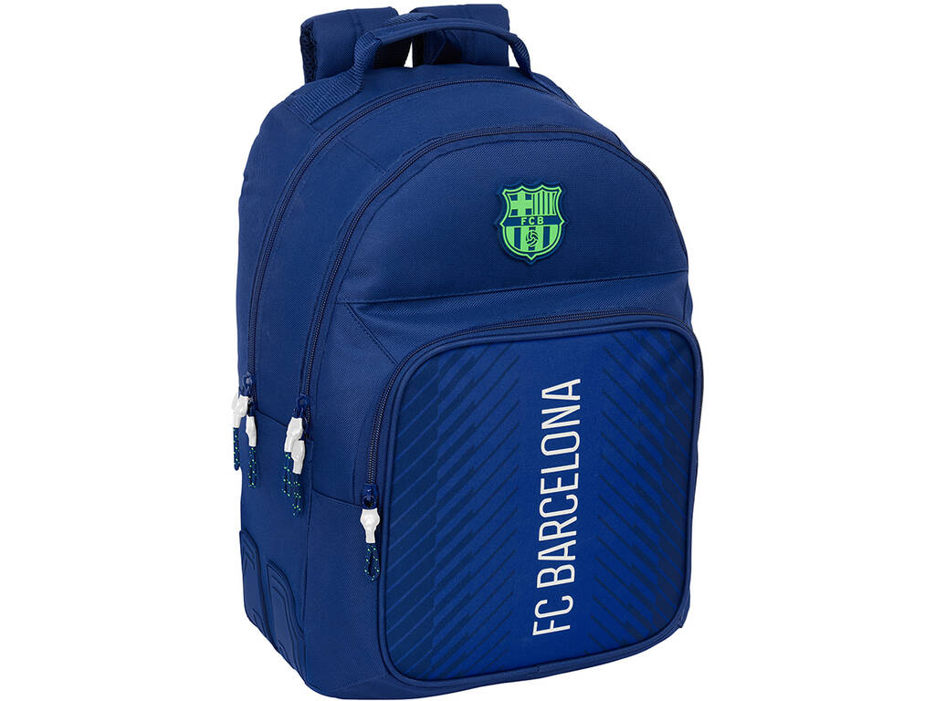 Sac à dos double adaptable à la poussette F.C. Barcelona bleu marine