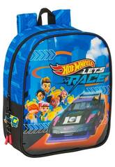 Mochila de Creche Adaptvel a Carrinho Hot Wheels Let's Race