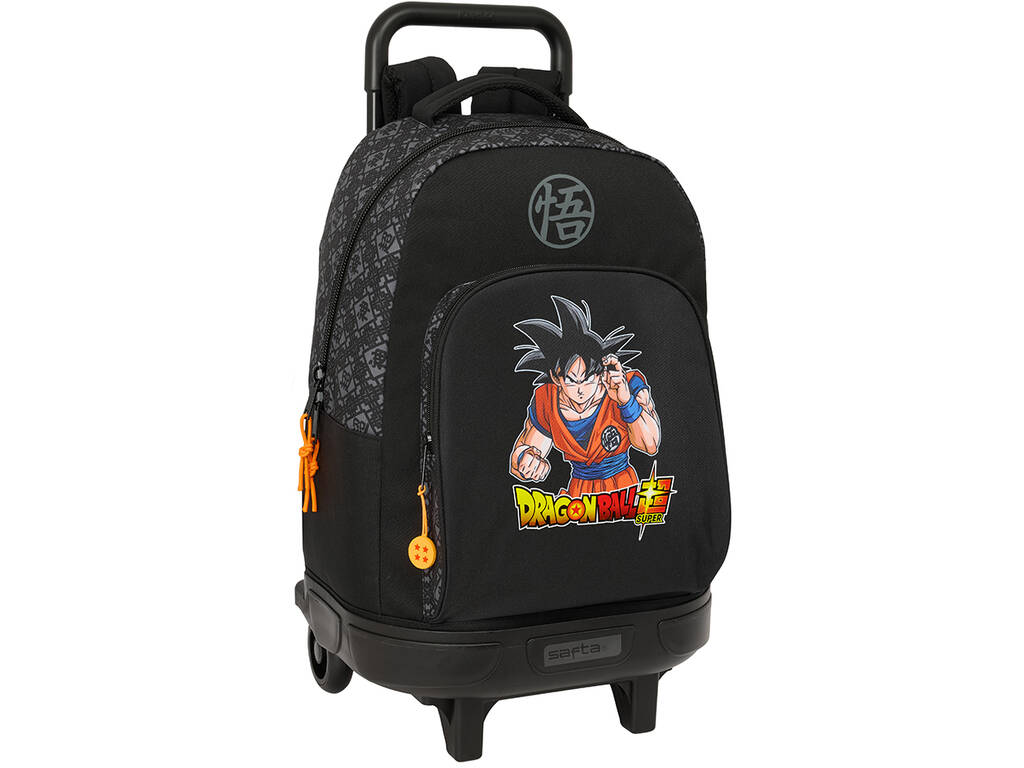 Grand sac à dos à roulettes compact amovible Dragon Ball Combat