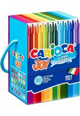 Carioca Joy Caixa Premium 60 Marcadores