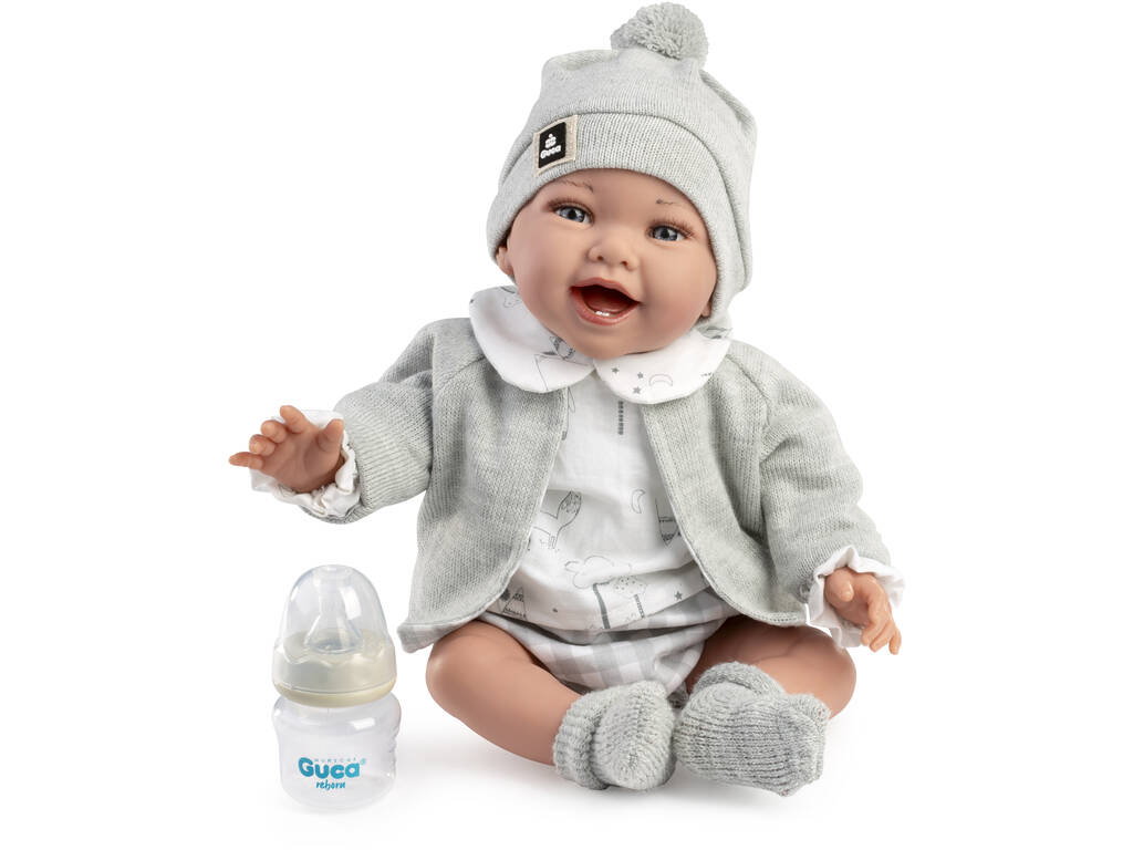 Poupée bébé Zuri de 42 cm avec biberon