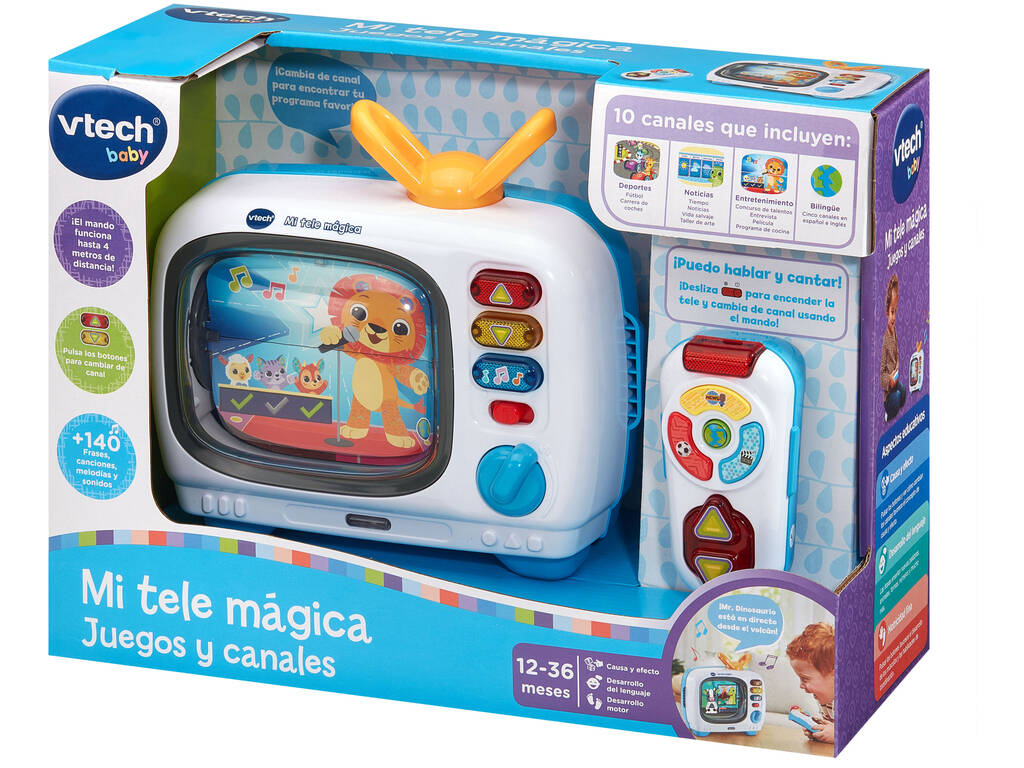 Vtech Baby Mon Télé Magique Jeux et chaînes