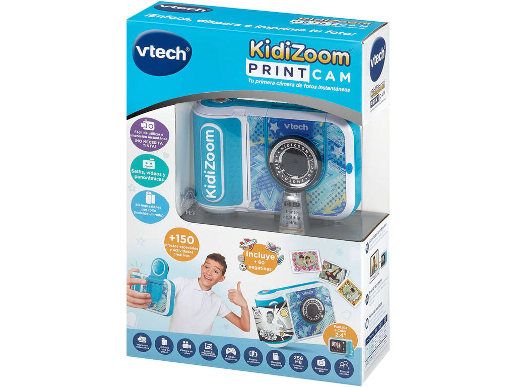 KidiZoom Print Cam Appareil photo instantané bleu