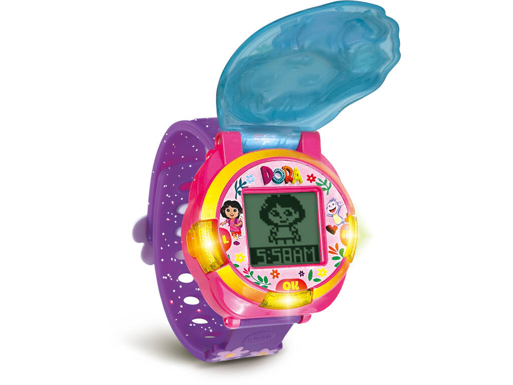 Montre éducative Dora avec lumière et sons