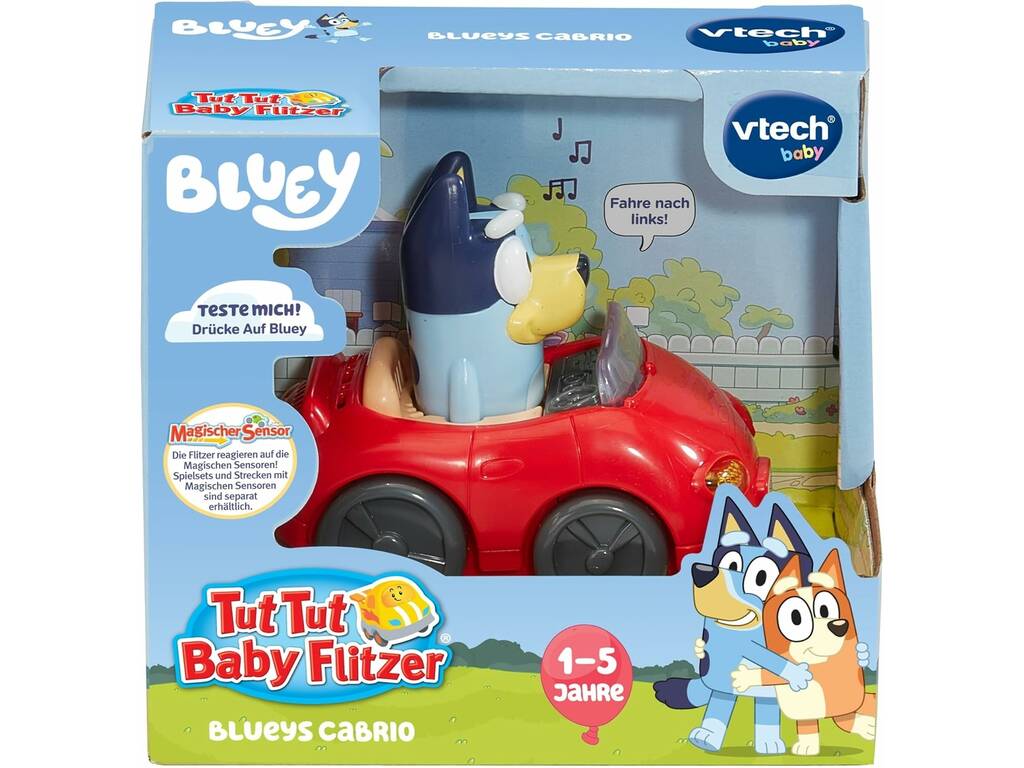 Tut Tut Bólidos Bluey Voiture avec lumière et sons