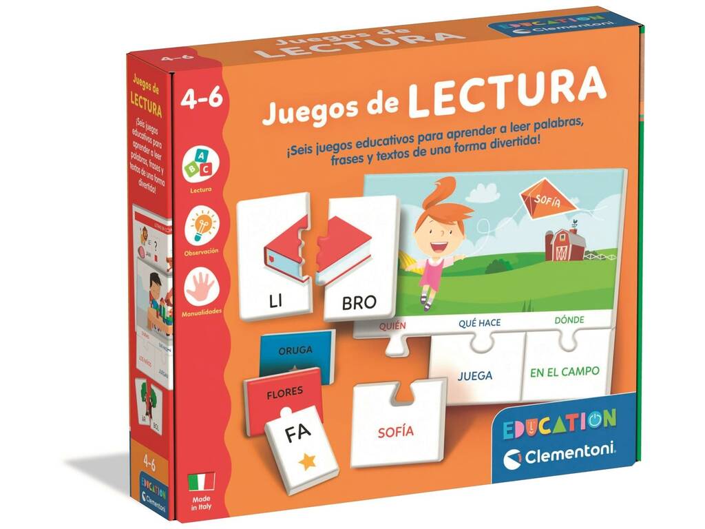 Education Jeux de lecture