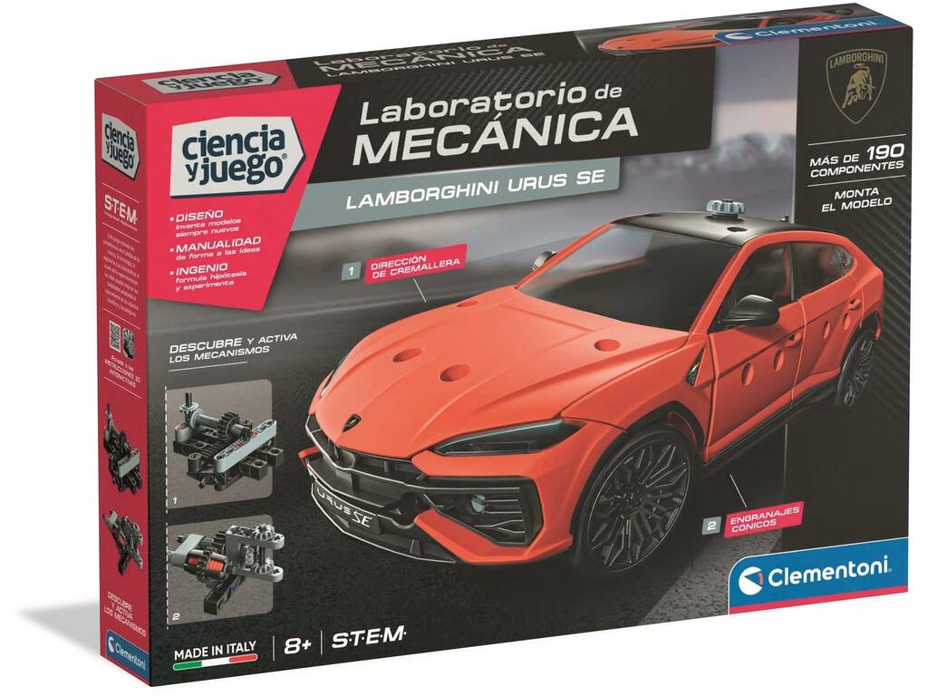 Laboratoire de mécanique Lamborghini Urus SE