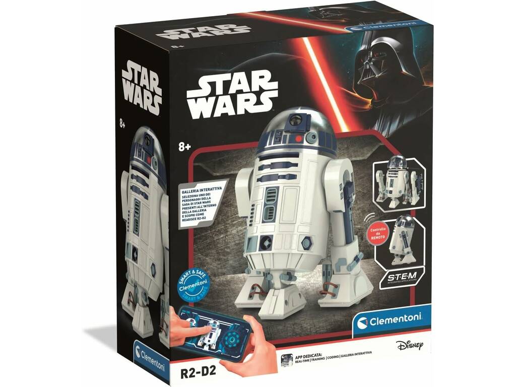 Star Wars Robot R2-D2 avec fonction de télécommande Bluetooth