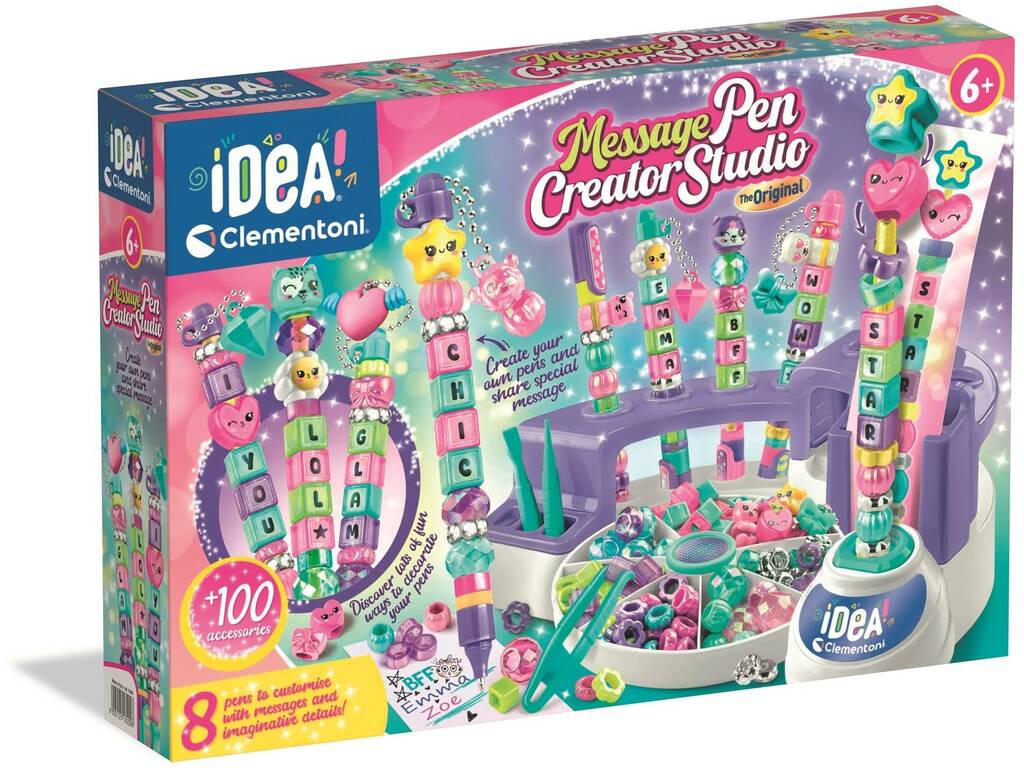 Laboratoire de stylos avec message