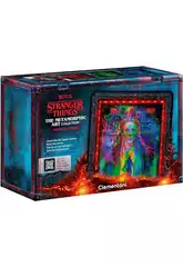 Puzzle métamorphique Stranger Things Vecna's Curse de 520 pièces avec lumière LED