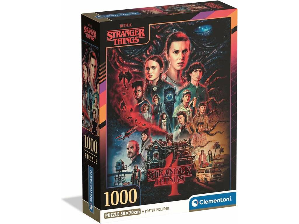 Puzzle 1000 pièces Stranger Things Saison 4