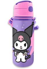 Kuromi Cantimplora de Aluminio de 600 ml con Asa