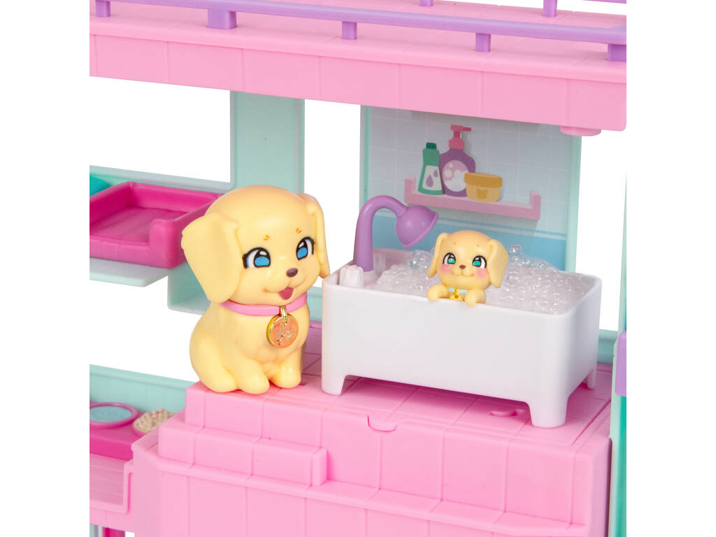 Little Live Pets Mama Surprise Families Clínica para Bebés Perritos