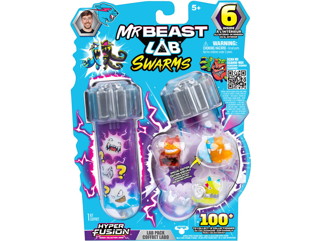 Mr Beast LAB Swarms Pack avec 6 Microbestias