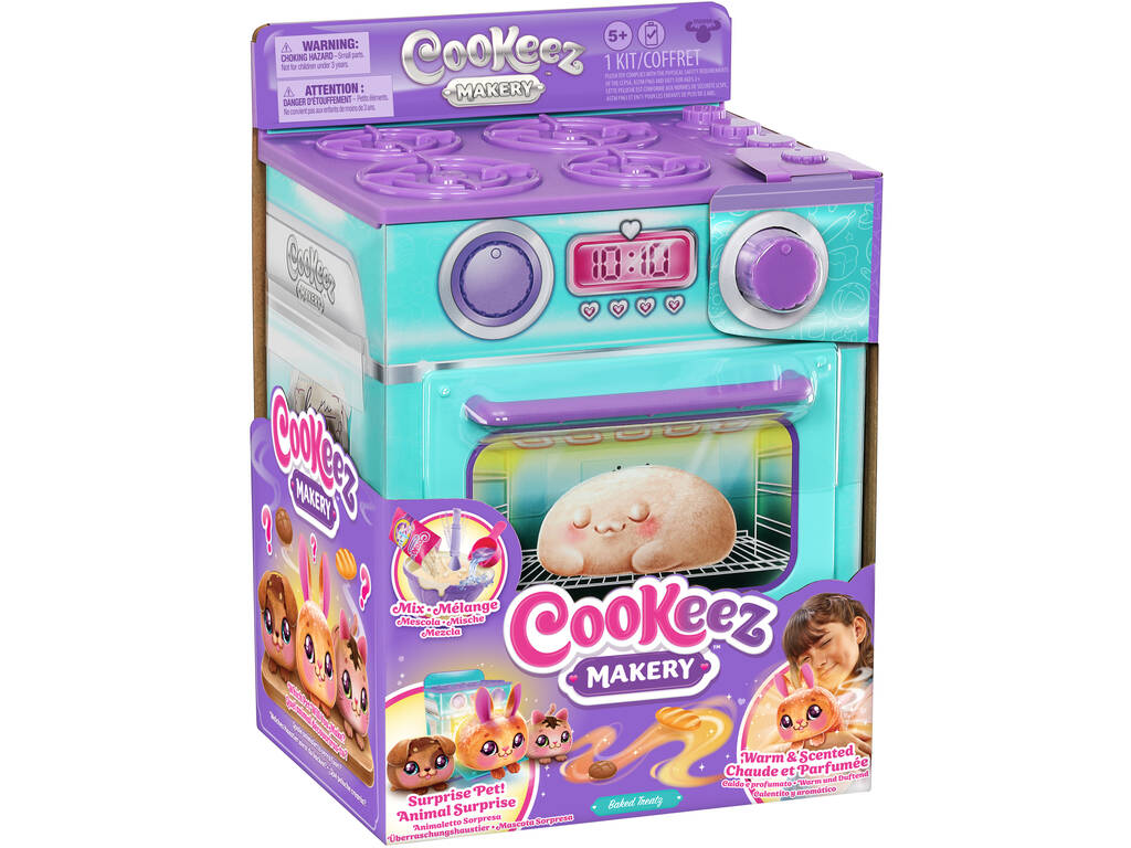 Cookeez Makery Horno Mágico Azul con Peluche Sorpresa