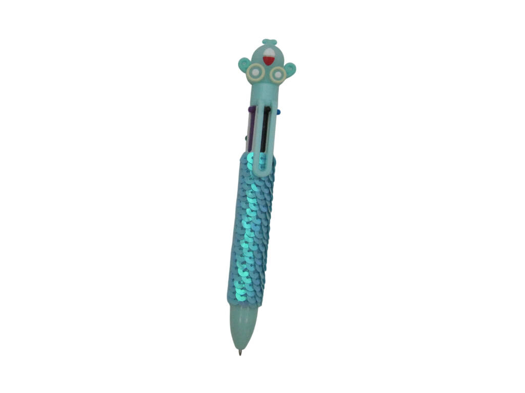 Caneta 6 Cores com Carruagem de 16 cm